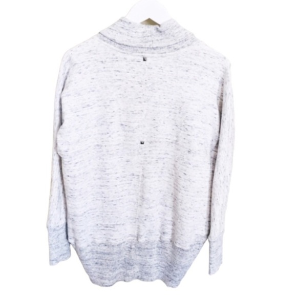RICKIS REVOLUTION Cocoon Open Front Sweater With Long Sleeves Grey Size XS - Picture 3 of 6